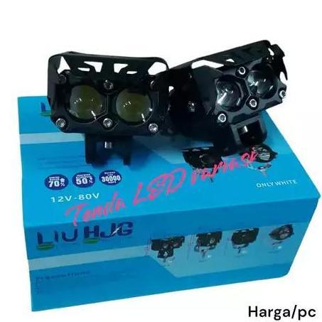 Lampu Tembak Liu Hjg Sorot Foglamp Sql Led 2 Mata 60 Watt Original 100% Liu Hjg Garansi