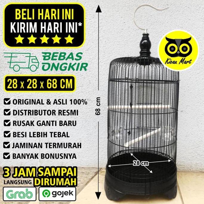 Kicaudor- Sangkar Burung Pleci Besi Import Kandang Ciblek Kolibri Ciblek Spbim