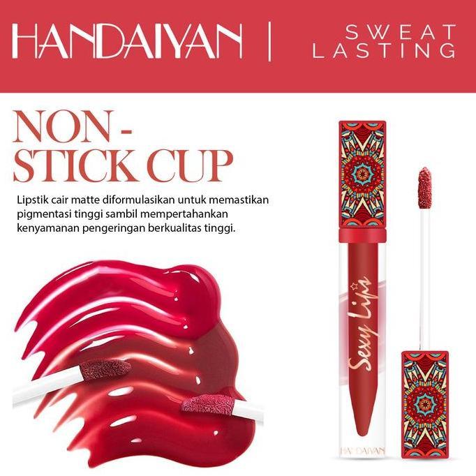 Lipplup- [Cod] Handaiyan Bohemian Rhapsody Lip Gloss Tingkatkan Penampilan Bibir Anda Dengan Lip Glo