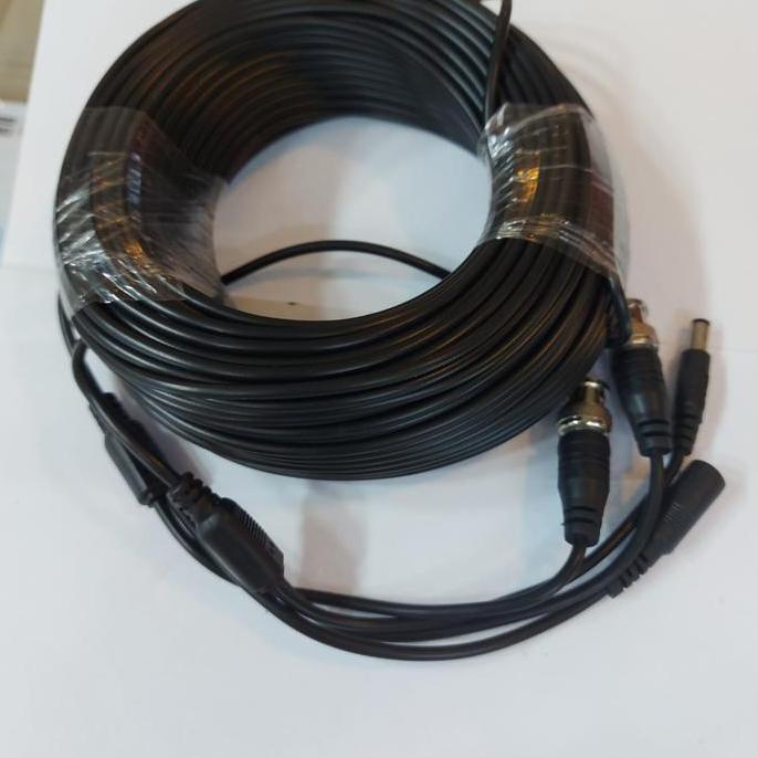 Kabel cctv jadi 50meter siap pakai/cabel jadi cctv 50meter