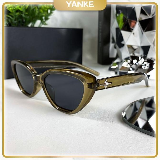 Womenacc- [Paket Kotak & Lap] Kacamata Hitam Uv400 Kacamata/Pria Sunglasses Korean Ins Fashion Eyewe