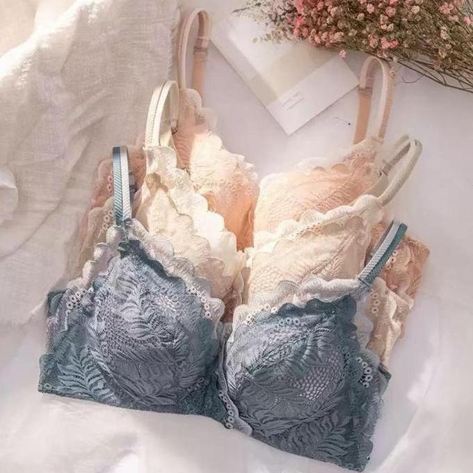 Nyaman- Bra/Bh Wanita 809 Ukuran 32-38 Dengan 4 Warna Pakaian Dalam Wanita Bahan Cawan Buih Tebal - 