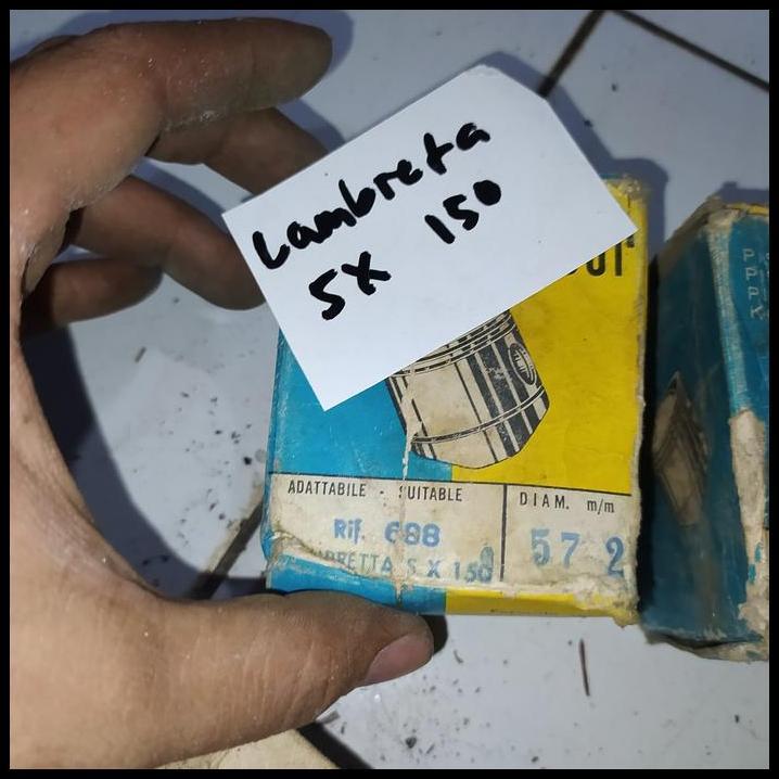 HOT DEAL LAMBRETTA SX 150CC 57.2 ITALY ORIGINAL NOS SEHER SET 