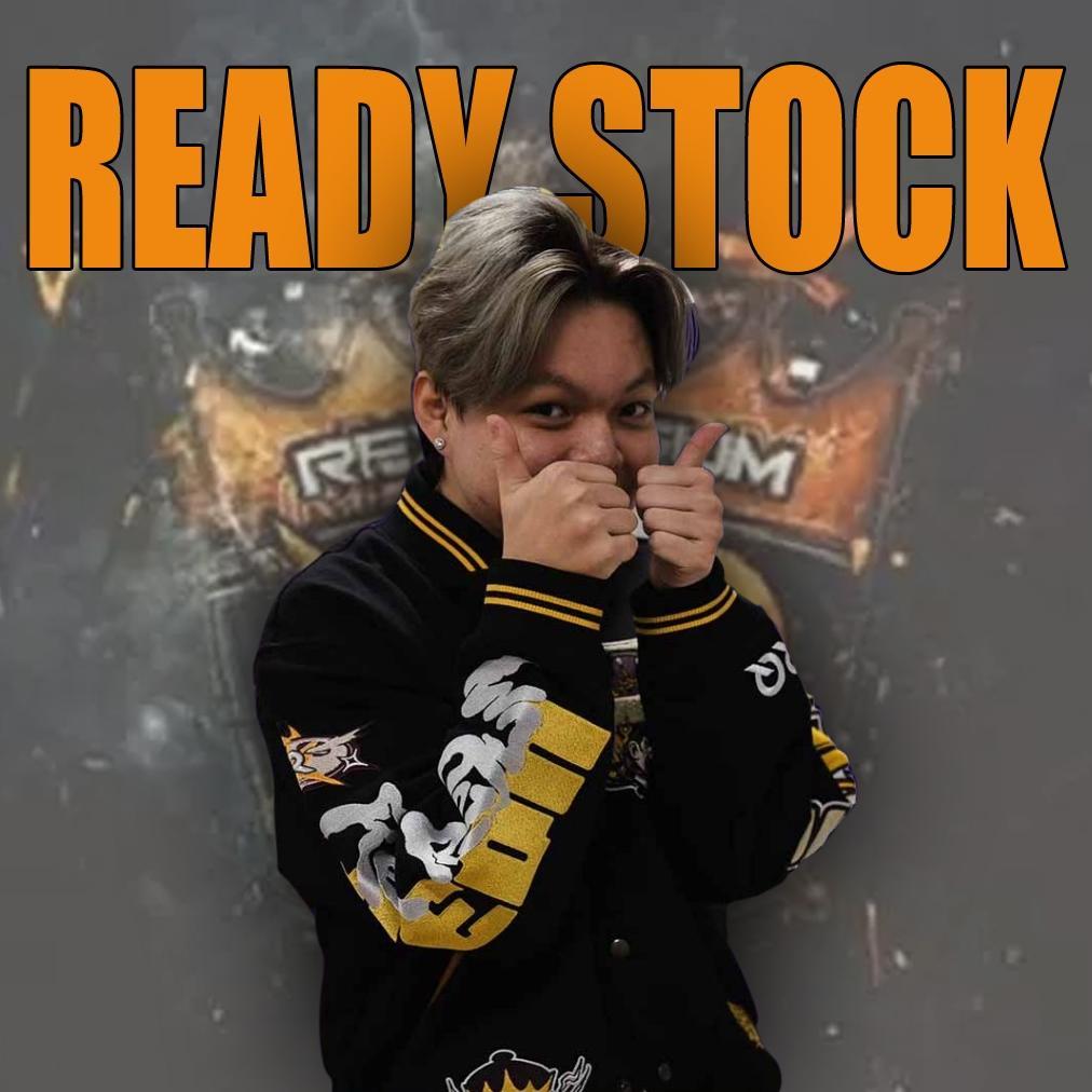 100% AMAN JAKET VARSITY RRQ "THE LEGACY" TERBARU TAHUN 2024 JUMBO