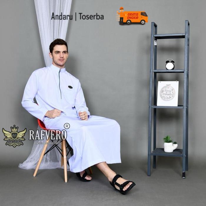Terlaris Jubah Khaleed Pria - Jubah Katun Toyobo Premium - Gamis Pria Dewasa Hitam Polos- Gamis Pria