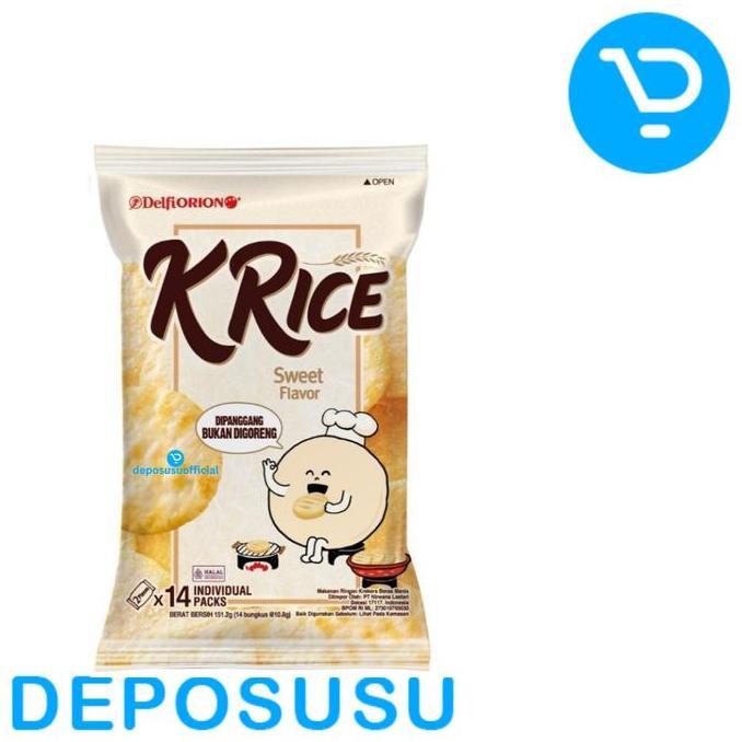 Foodx- Krice K'Rice O'Rice Orice Delfi Orion Rice Crackers Snack Original / Sweet & Seaweed