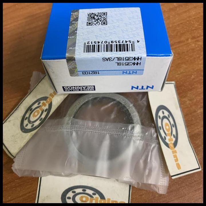 TERLARIS NEEDLE BEARING HMK 3518 NTN ASLI JAPAN HMK3518 