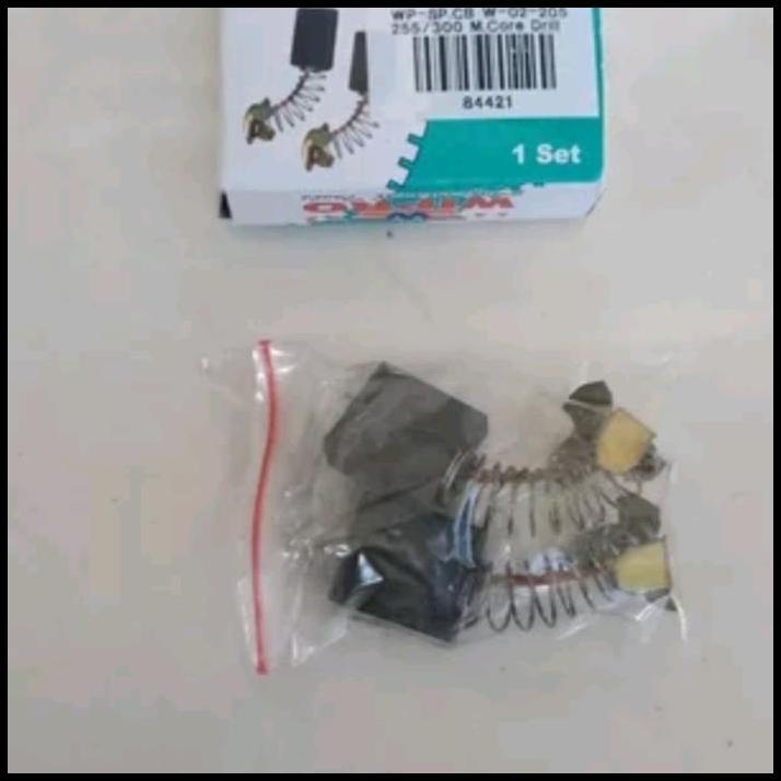 GRATIS ONGKIR CARBON BRUSH 02 205 WIPRO MESIN CORE DRILL 