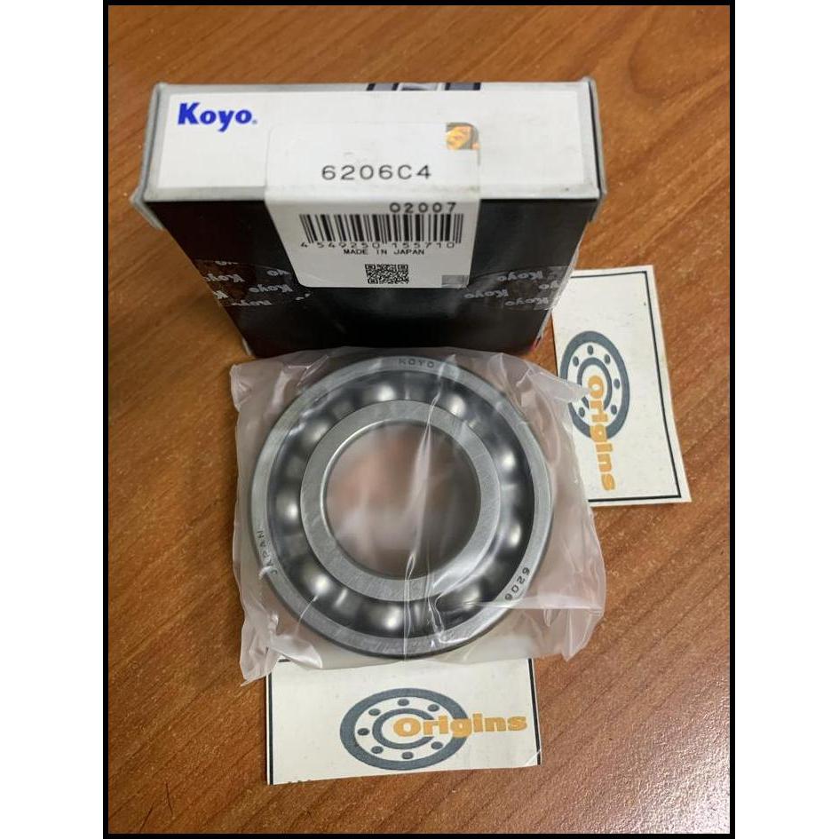 HOT DEAL BEARING 6206 C4 KOYO ORIGINAL 6206C4 