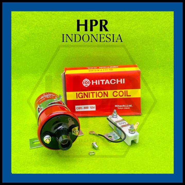HOT DEAL KOIL IGNITION COIL HITACHI 12V C6R-800 DAIHATSU CHARADE G10 G11 