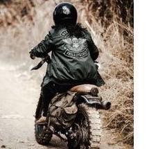 PROMO JACKET BOMBER MOTOR PHILLIP WORKS RIDE TO BORN BEST SELLER