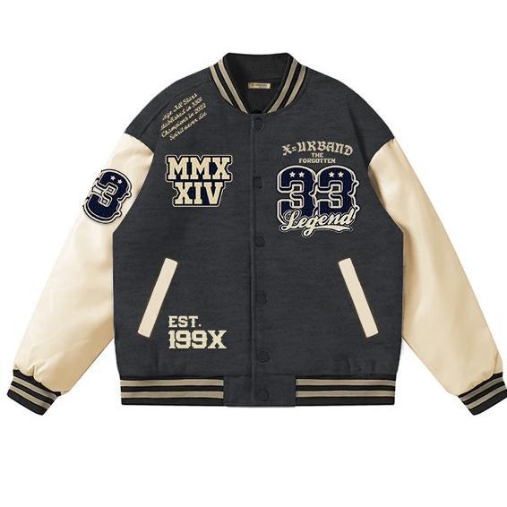 Discount Jaket Varsity One Layer Forgotten Pe Fleece 280