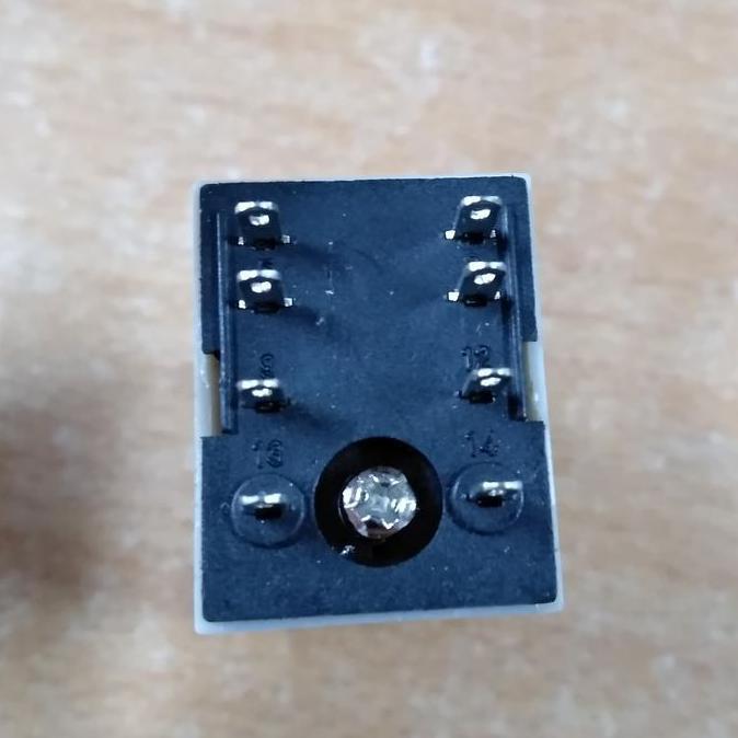 Promo Timer relay H3Y-2 H3Y2 H3Y 2 60s 60 detik 3m 12V DC ANV atau Cikachi original Diskon