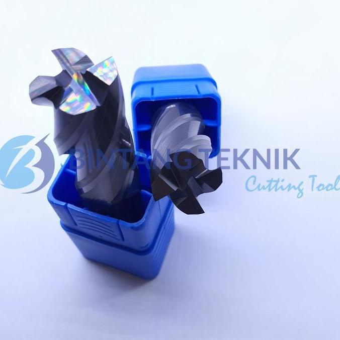 Promo Endmill Carbide Hrc 45 4Flute 18Mm X 100L , Milling Cutter 18 X 100