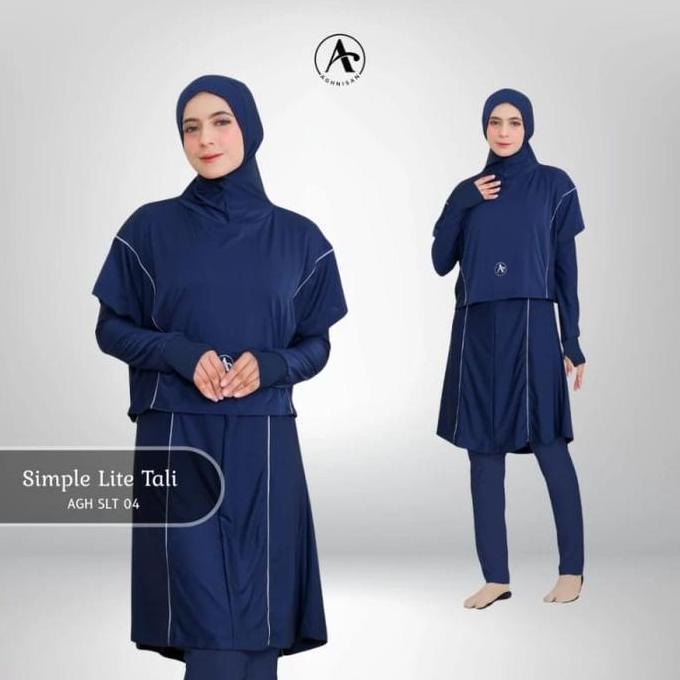 Baju Olahraga Muslimah Aghnisan Simple Lite SIMPLE LITE TALI SLT | DUAL FUNCTION MUSLIMAH SPORTWEAR 