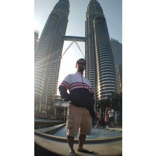 NEW DEALS Jaket Tracktop Casuall putih Navy List merah ROJALI STM