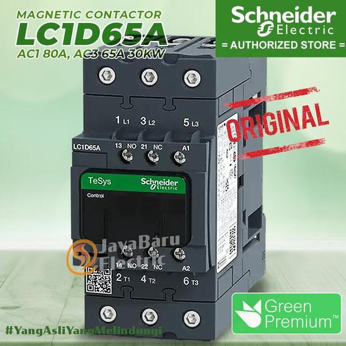 Promo SCHNEIDER Kontaktor Contactor LC1D65 LC1D65A 24V 42V 48V 110V 220V 380V LC1D65AB7 LC1D65AD7 LC