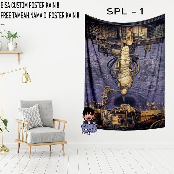 POSTER KAIN BAND SEPULTURA - Hiasan dinding kamar Sepultura - dekorasi dinding kamar - giant poster 