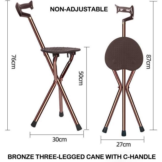 COD Tongkat Kursi TONGKAT DUDUK LIPAT,KURSI LIPAT SHOLAT,TONGKAT LIPAT TRAVEL Tongkat Jalan Tongkat 
