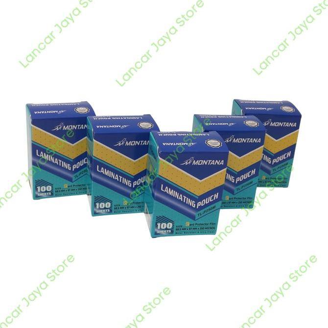 Tektok- Plastik Laminating Ktp / Laminating Ktp Hombo 250 - Micron