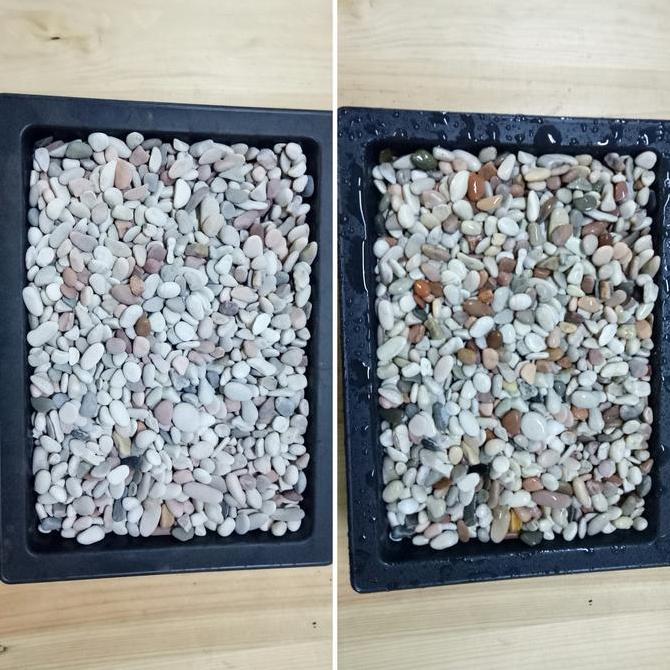 Joee- Batu Panca Warna (Batu Alam Koral Sikat Mix Carport Lantai Garasi Hias Taman)