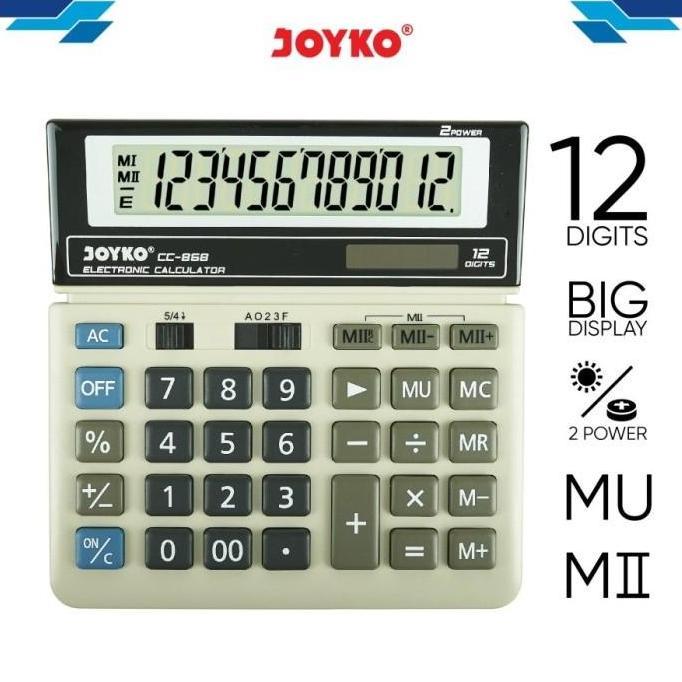 Calculator / Kalkulator Besar - JOYKO CC-868 / CC-868CH ORIGINAL 