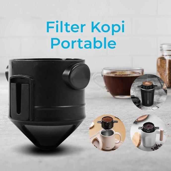 Wkcx- Filter Penyaring Kopi Portable Coffee Drip/Filter Penyaring Kopi Portable Coffee Drip Corong P