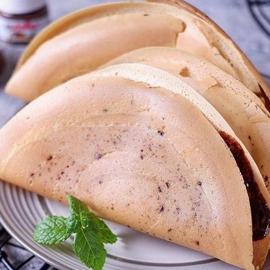 Wajan Kue Leker Crepes Loyang Aluminium TEBAL [tanpa list pinggiran] Wajan Datar Cetakan Crepe Kitch