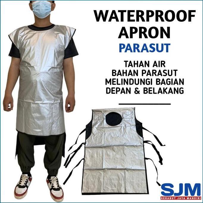 Apron Parasut Industri / Celemek Anti Air