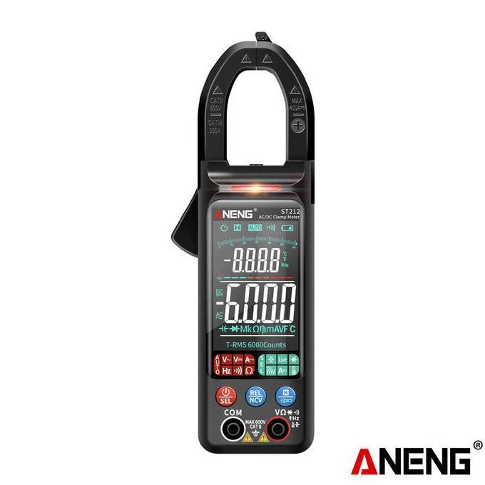 Aneng ST212 Clamp Meter Digital Clamp Multimeter Volt AC DC