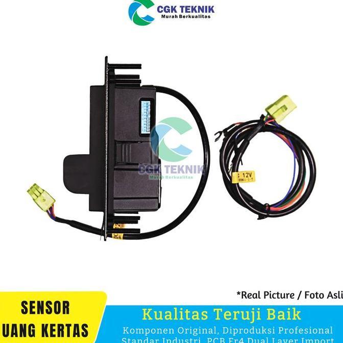 Quanggrosir445 - Cgk Teknik - Sensor Pembaca Uang Kertas Idr Indonesia Bill Acceptor Top Tb74