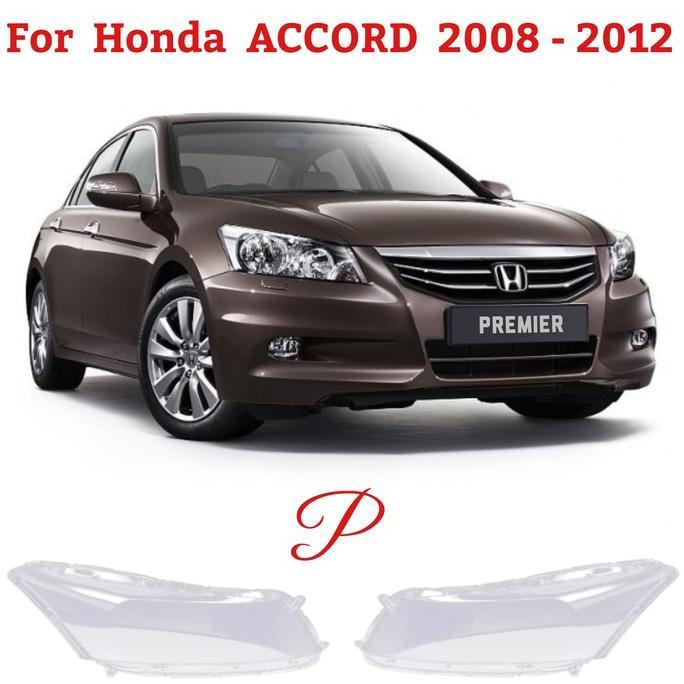 Promo Mika Head Lamp Lens Cover Honda Accord Gen 8 2008 - 2012 Diskon