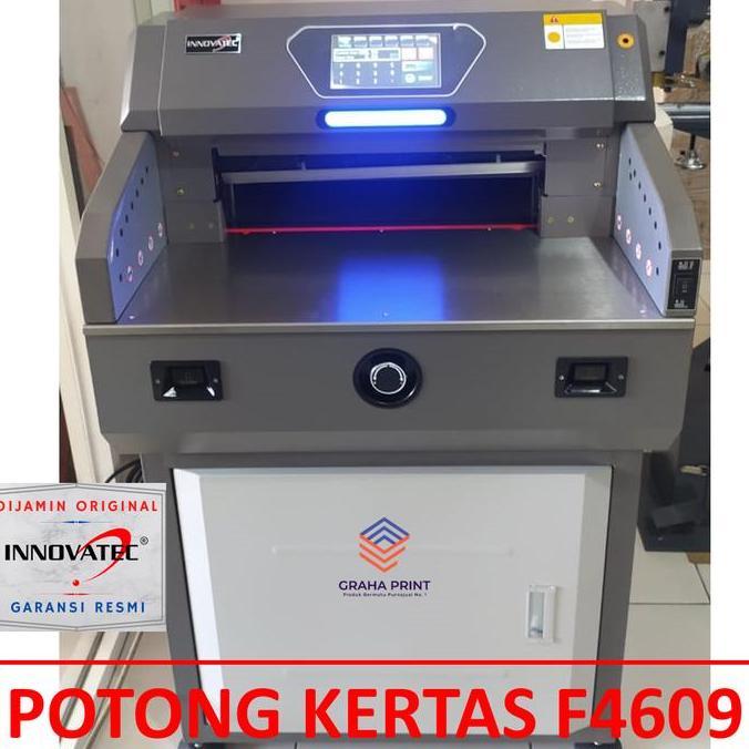 BEBAS ONGKIR - Mesin Potong Kertas Digital 4609 INNOVATEC Pemotong Kertas Doble Folio