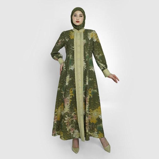 HIKMAT A4127 - Florshade Gamis Abaya Wanita