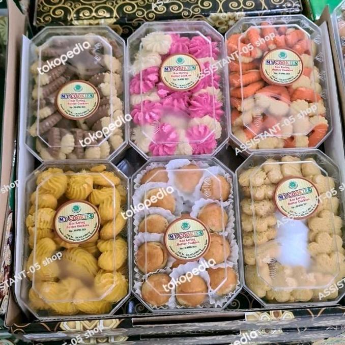 Kue Kering Kue Lebaran My Cookies Gift Box Isi 6 Kotak - Model 1 Promo Lebaran