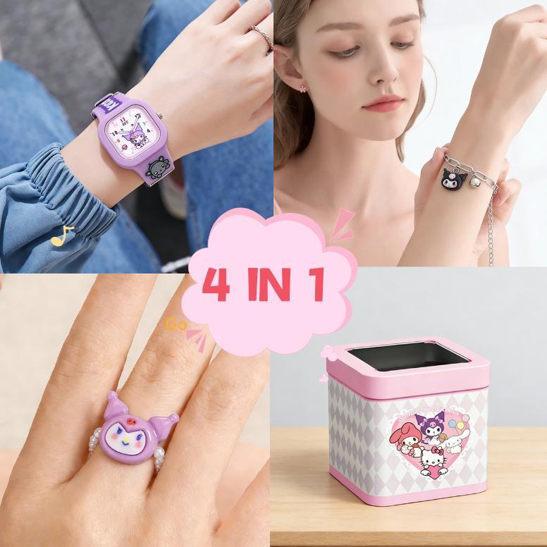 Terbaru Jam Tangan Anak Anak Perempuan  & Jam Tangan Kasual  Korea  Gelang Jam Tangan Fashion