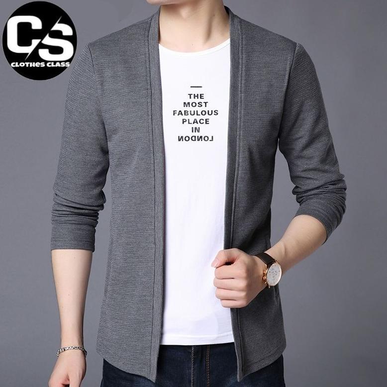 BestPromo Blazer Pria Korea / Blazer Rajut Pria Cotton Rajut Halus Kualitas Premium