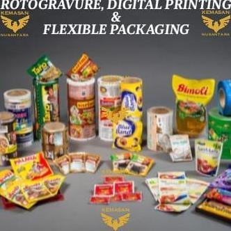 Custome Order Plastik Vakum / Aluminium foil / Kemasan Printing