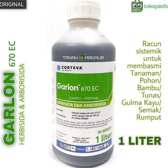 HARGA DISC - GARLON 1LITER 670EC 1 LITER HERBISIDA RACUN POHON KAYU GULMA BAMBU ORI