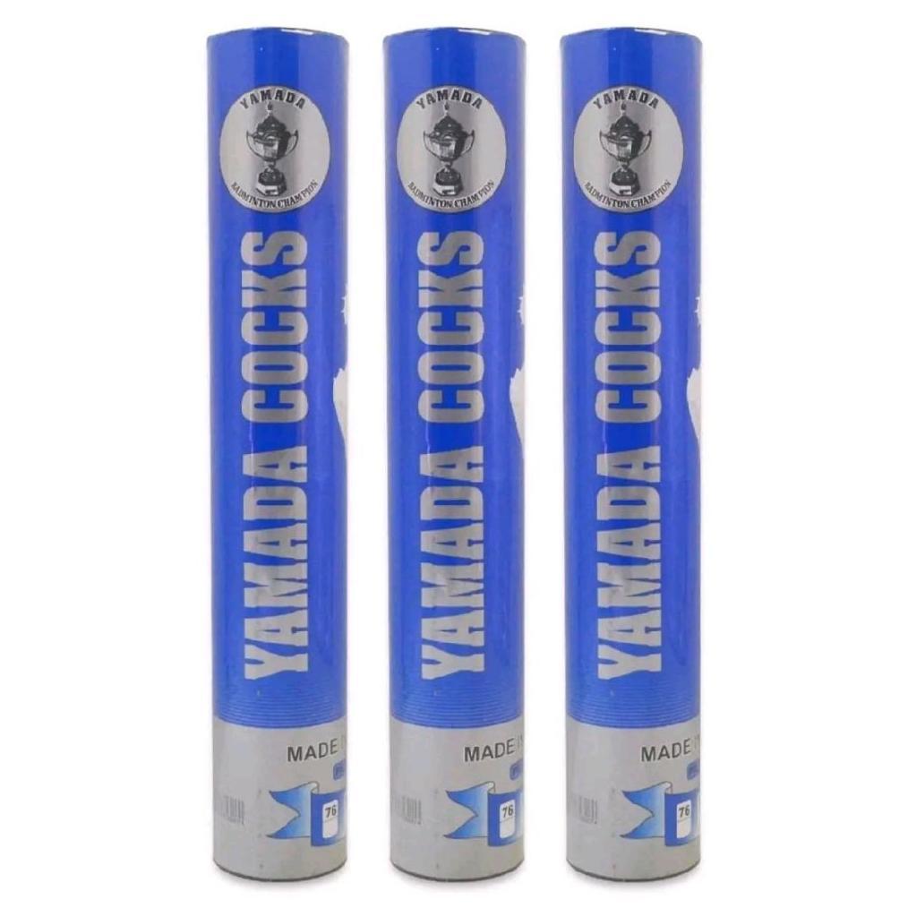 SUPER DEAL ( ISI 6 ) KOK BULUTANGKIS KOK BADMINTON YAMADA BIRU