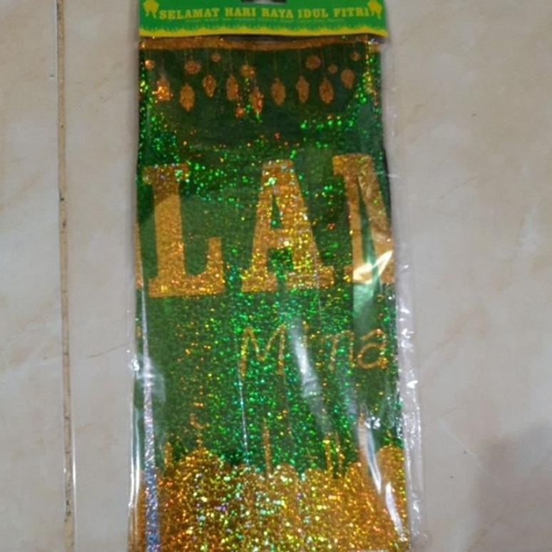 Berkualitas Garland Idul Fitri / Hiasan Lebaran/Garland Selamat Idul Fitri