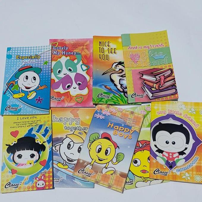 Notes Kecil isi 100buku/pak Buku Notes Kecil/Buku Saku Catatan/memo