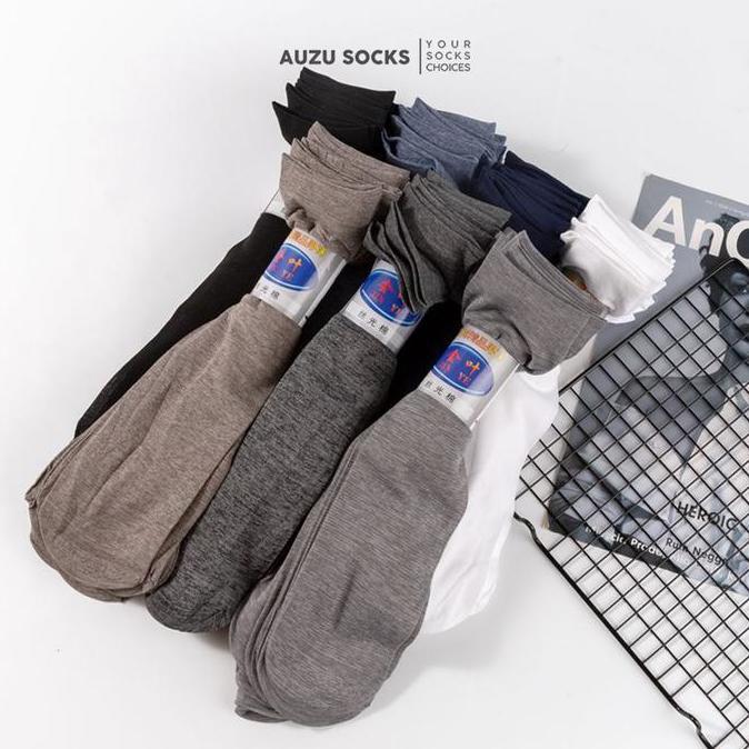 ISI 10 STOCKING PRIA KAOS KAKI SETENGAH BETIS