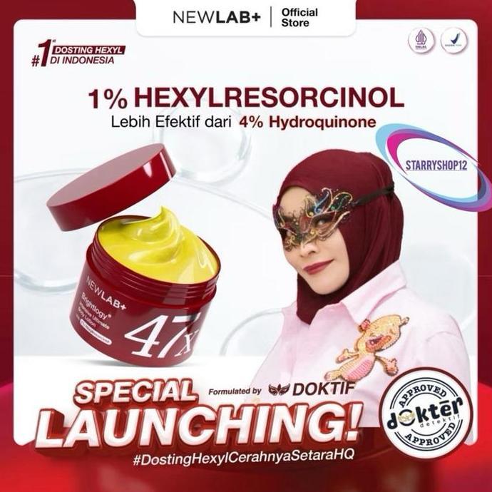 Newlab Brightlogy Intensive Power Brightening Body Lotion Lotion pencerah handbody body care untuk m