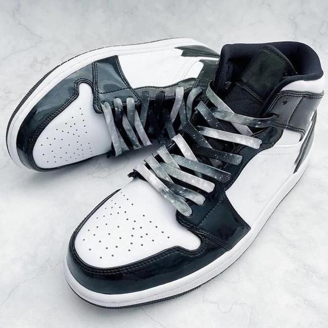 Tali Sepatu Flat Motif Galaxy