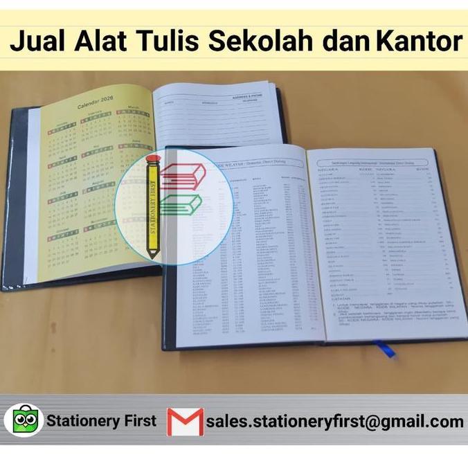 Buku Agenda Kerja Tebal Erica Ecer
