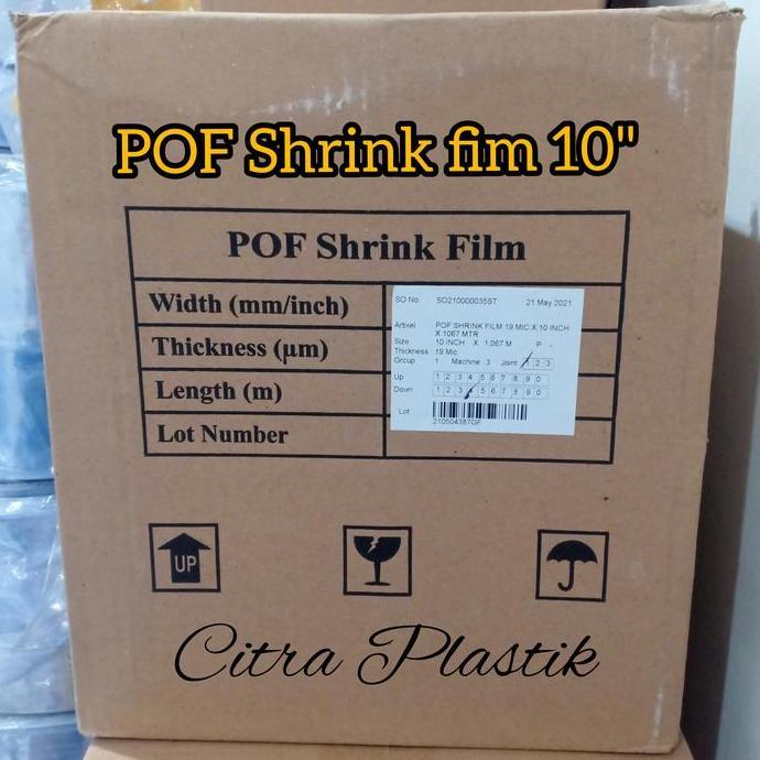 plastik POF Shrink 10 inch