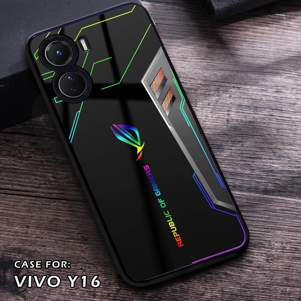 NEW DEALS Case Vivo Y16 - Fashion Case Motif ROG - Casing Vivo Y16 - Case hp Vivo Y16 - Pelindung hp