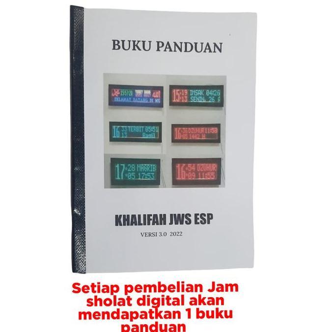Jadwal Sholat Digital Runing Teks Jam Sholat Masjid Ds 3231Sn Kualitas Terbaik Harga Termurah