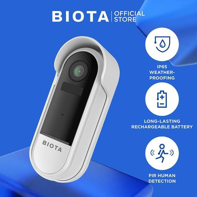 Promo Biota Smart Home - Doorbell Wireless Bel Pintu Rumah Otomatis Dengan Wifi Tanpa Kabel